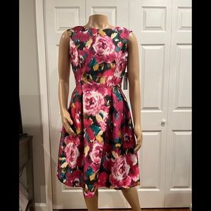 Tahari Arthur S. Levine Womens Dress Sz 8 Wedding Guest, NWT, Needs new Zipper